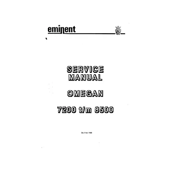 EMINENT 7200 / 8500 OMEGAN
